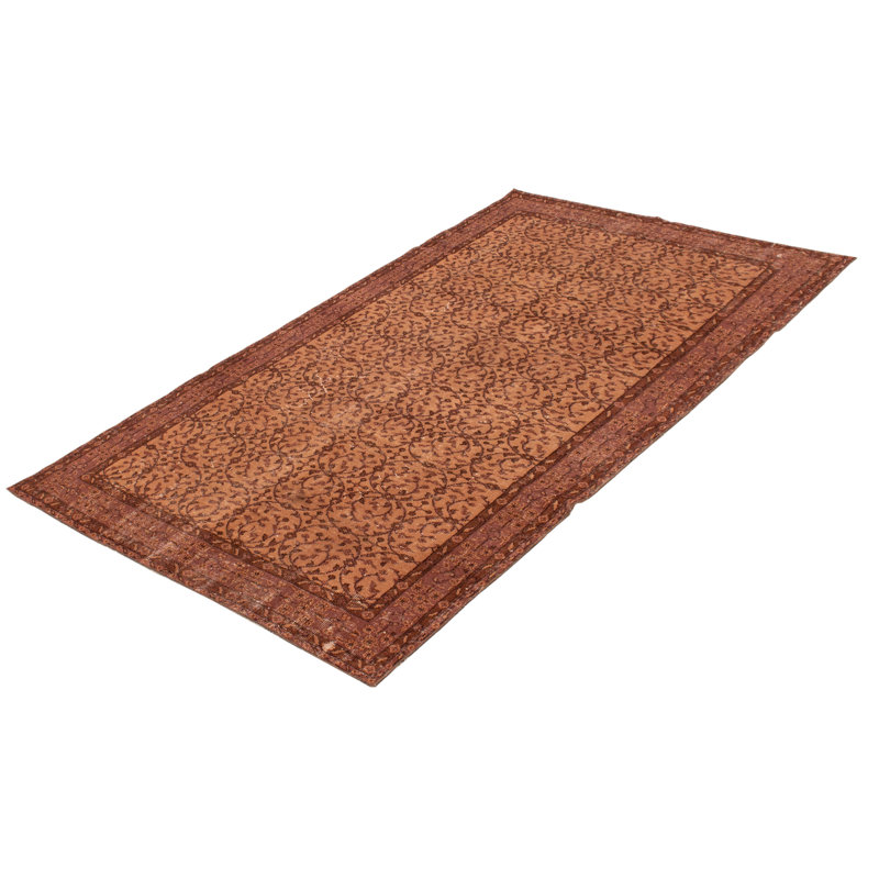 Tapis brun à transition de couleur 5 pi 5 po x 9 pi 2 po
