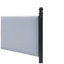 Structure de lit tapissier très grand rayé en bois d'hévéa massif l 81 po x P 85,4 po x H 48 po Christopher Knight Home-2102343122