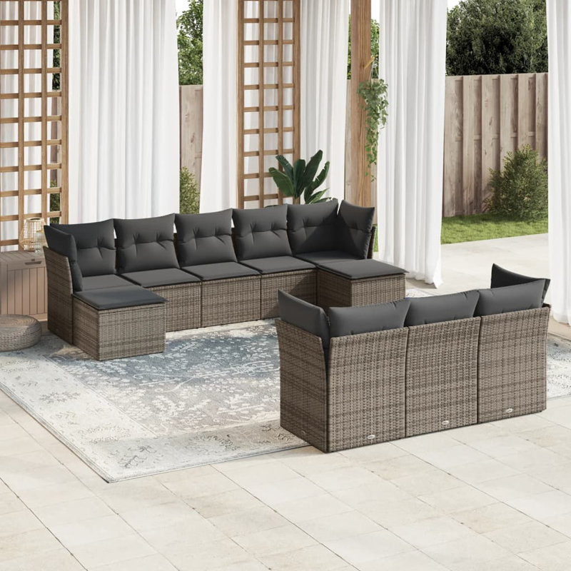 Ensemble de canapé de jardin Vidaxl