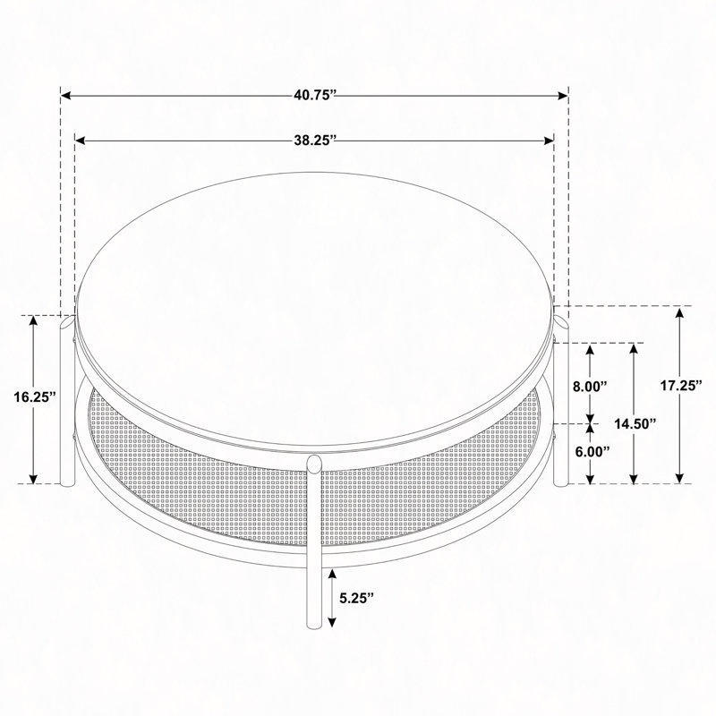 Ensemble 2 pièces table basse et table de bout