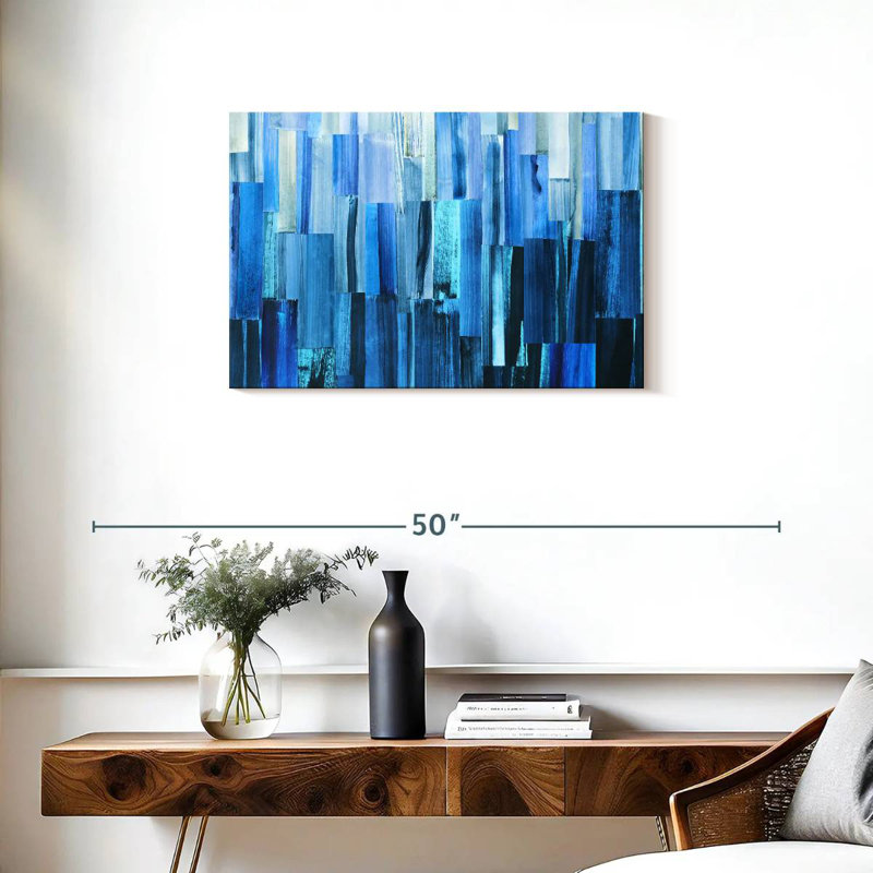 Avery Icy Blue Layers, 20" H x 30" W
