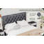 Upholstered Bed With Tufted Headboard-291249915-291249917