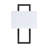 2-light Black Wall Sconce With White Shade