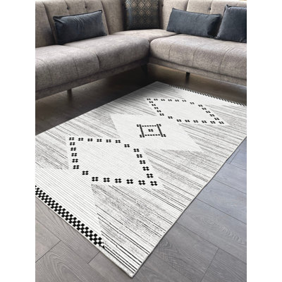 Tapis en coton Saige