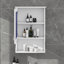 Armoire de rangement murale avec miroir-118158982