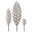 Garden Stake Ornaments Decorative Stakes Outdoor Metal Leaf Yard