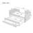 Twin Size Upholstered Daybed with Trundle and 3 Storage Drawers, Chenille Fabric Sofa Bed for Guest Room, Living Room, Space-Saving Modern Day Bed Frame, No Box Spring Needed,Dark Blue-849167062