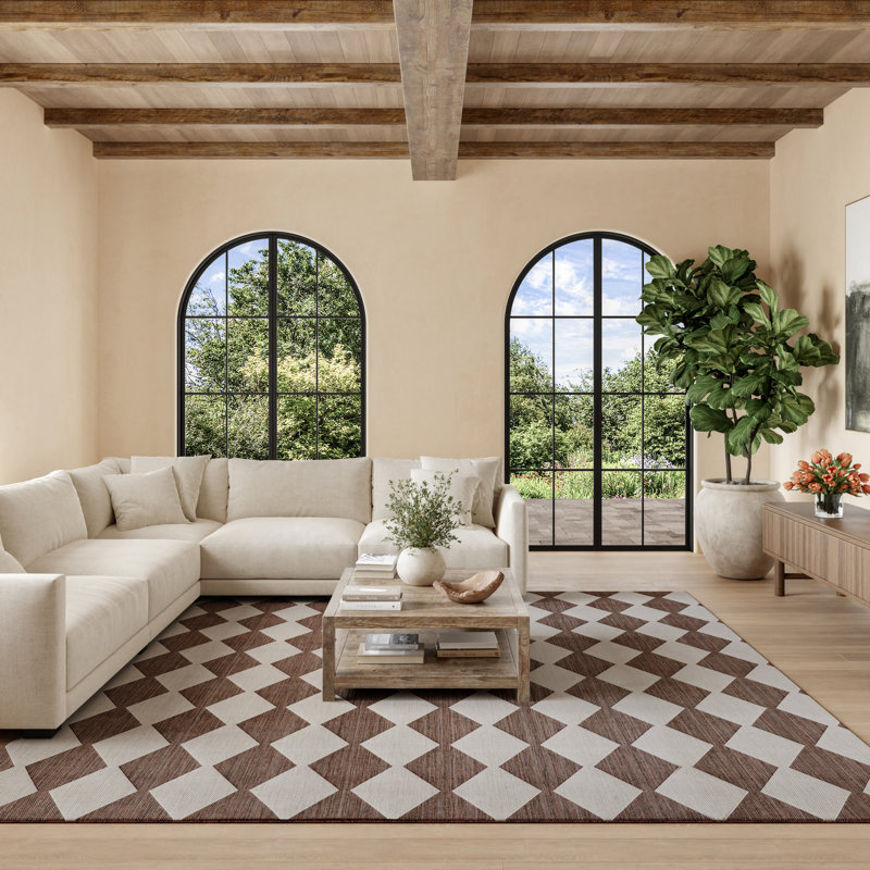 Nourison Positano 12' x Square Natural Modern Rug, Natural, Square 12'