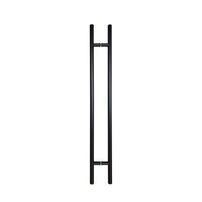 Poignée de porte ronde demi-lune