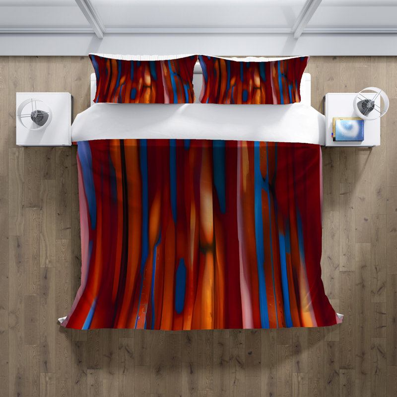 Literie , Housse de couette grand + 2 grandes taies décorat