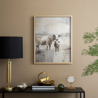 ANIMALS Series CCL XXXV, reproduction encadrée - bois massif