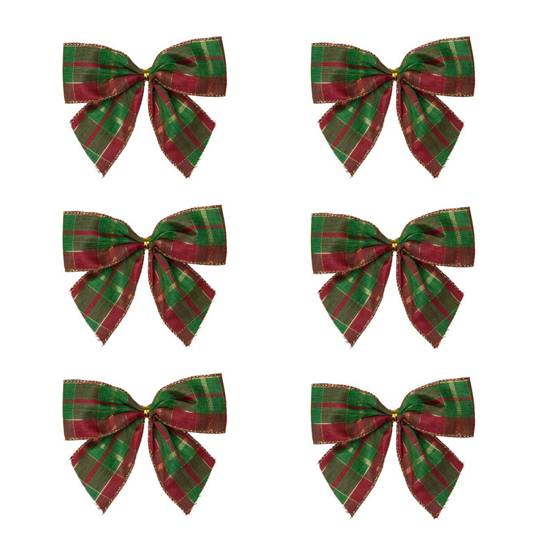5'' Abstract Fabric Bow