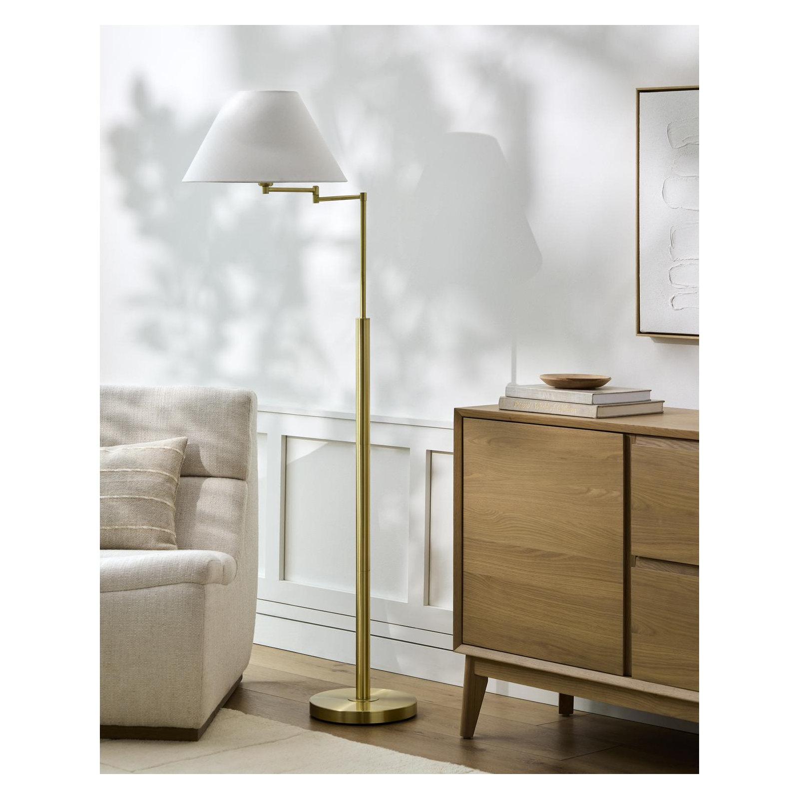 Lorna Floor Lamp, Gold