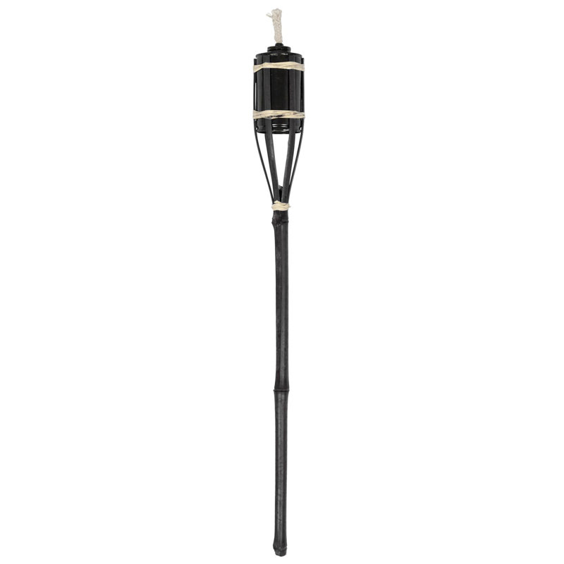 No Power Source Required / Manual Outdoor Floor Lamp, 60cm H x 6cm W x 6cm D, Black