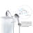 10'' Dual Filtered Rainfall Shower Head Combo, Handheld Shower Head With 16'' Adjustable Extension Arm, 20 Stage Shower Filter, 10-Spray, 71'' Hose-120001407