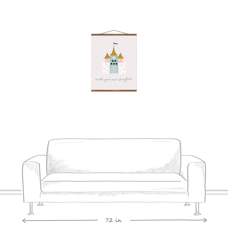 Écriture d'art sur toile, H 24 po x l 20 po x P 0,63 po