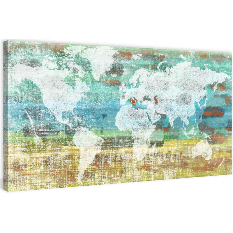 1 Piece Wrapped Canvas Wall Art, 45cm H x 91cm W