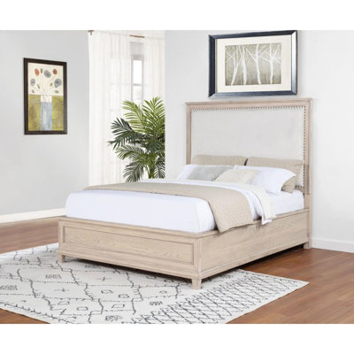 Tasnim Upholstered Panel Bed