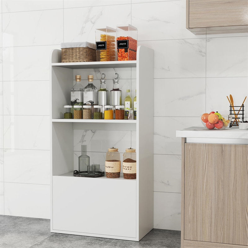 120cm H x 55cm W Bookcase, White