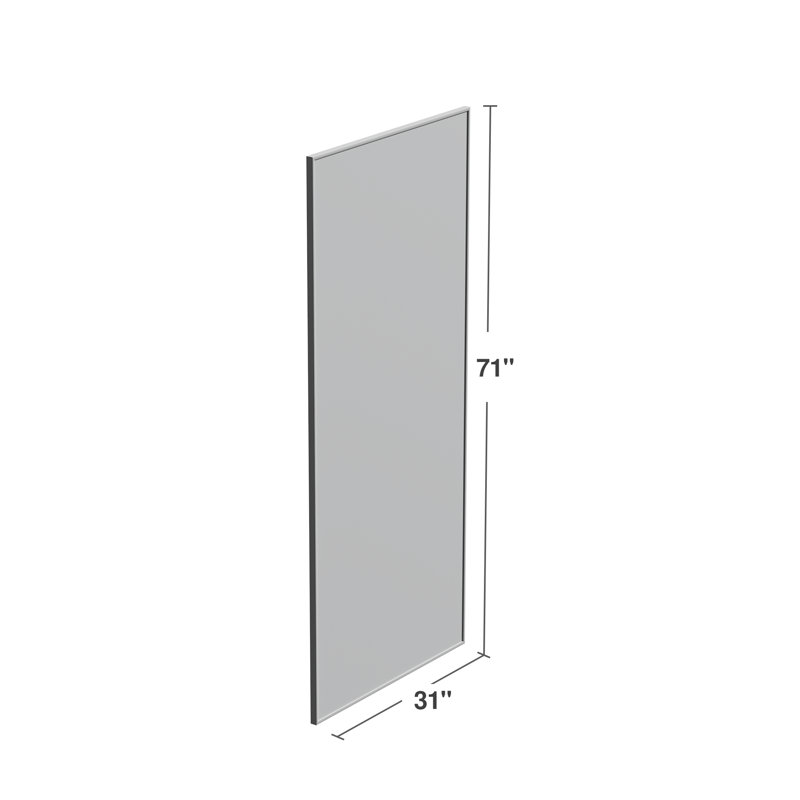 Miroir suspendu Kinkaid, Or, 71 po x 31 po