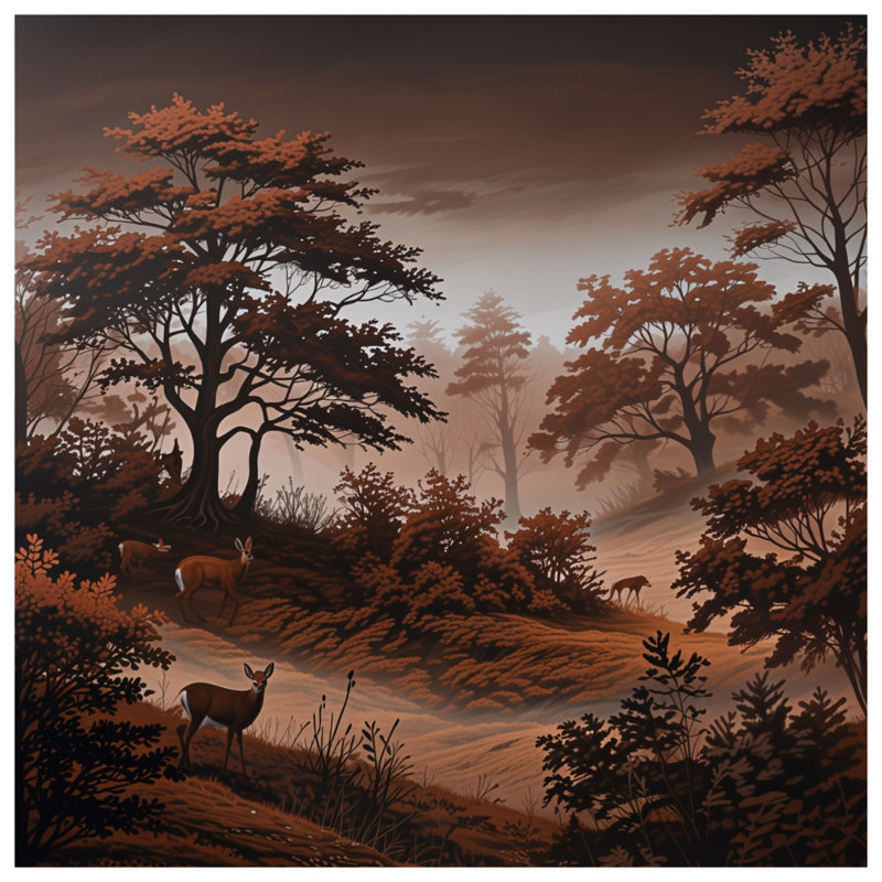 Édredon Misty Forest, Simple extra long