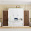 Lit escamotable double, lit escamotable avec placard, tiroirs et table