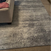 Belden Abstract Gray/White Area Rug Williston Forge Rug Size Rectangle 5' x 7