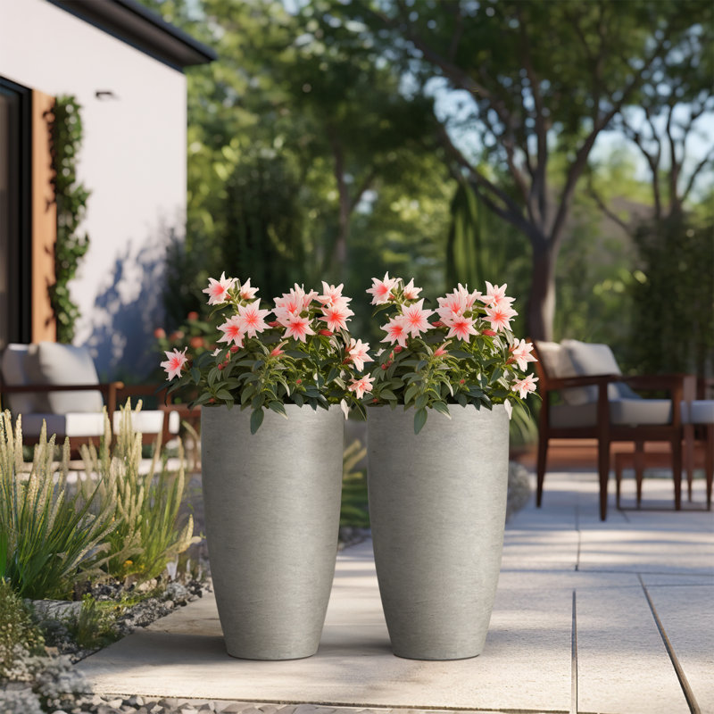 Khailey Handmade Pot Planter, Pale Yellow
