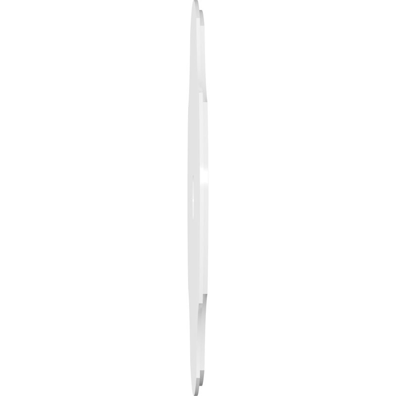 Médaillon de plafond contemporain en PVC de qualité architecturale de 38 po x P 7 po x P 13 1/4 po x P 1 po