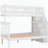 Single bed bunk with storage space
