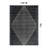 Modern Black And Cream Geometric Area Rug-1497642572