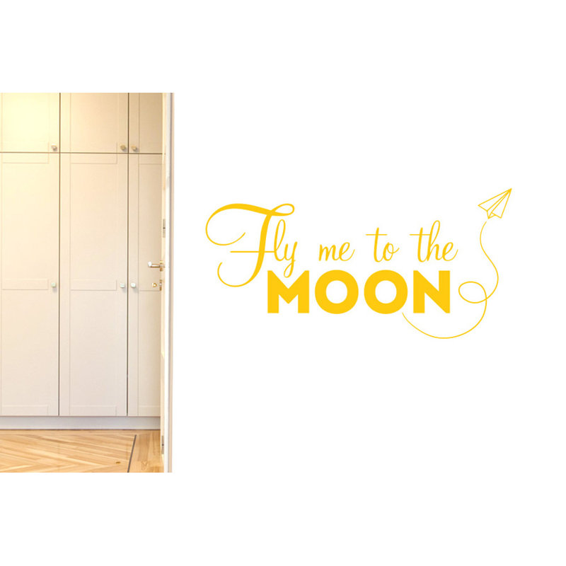 Wall Decal, Medium, Dark Yellow