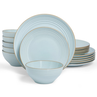  18 Piece Stoneware Dinnerware Set