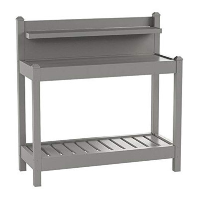 Dura-Trel Greenfield Outdoor Table Potting Bench for Gardening Supplies