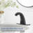 Single-Hole Bathroom Faucet with Drain Assembly-64601629