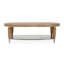 Villa Cherie Oval Cocktail Table - Caramel