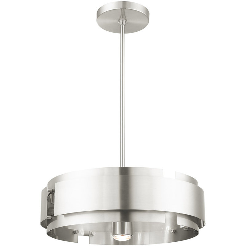 Lustre tambour classique à 5 lumières Brundon