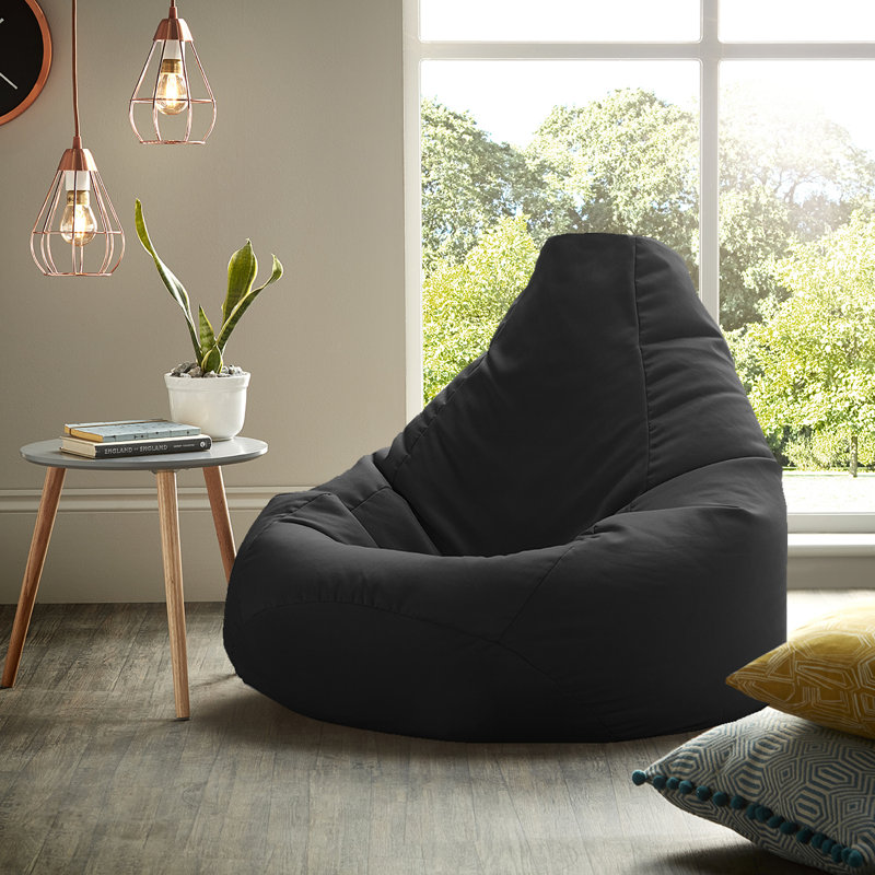 Salcombe Outdoor Friendly Bean Bag, Black