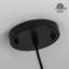 Luminaire suspendu noir mat 1 lumière-142937402