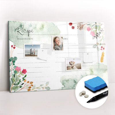 Magnetic Glass Dry Erase Board