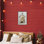 Petits agneaux et crèche de Noël, estampe numérique, design par Petal Prints Design