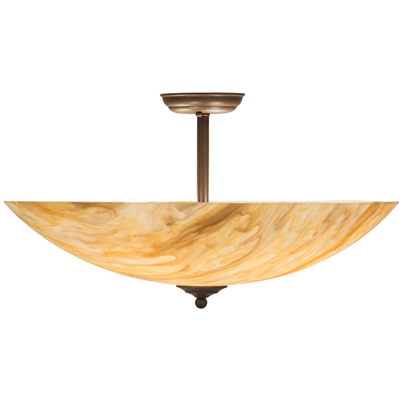 Cedarcliffe 4 - Light Semi Flush Mount