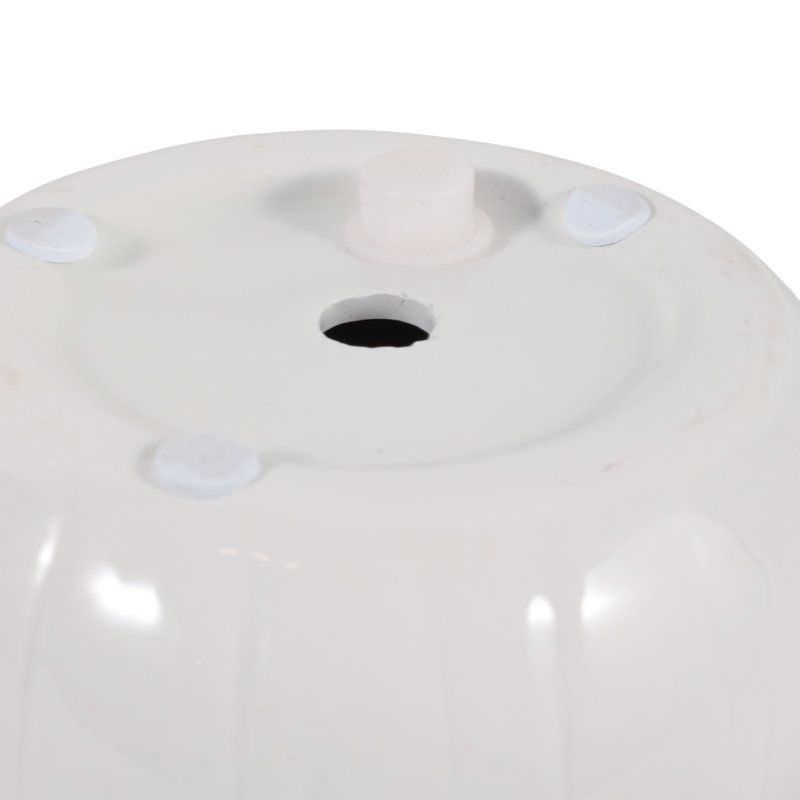 Sagebrook Home Porcelain 5" Red And White Mushroom Planter