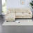 Compression Cozy Chenille Sectionals, Modern Pleated L Shape For Home