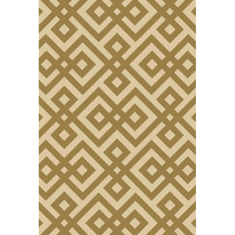 Tapis décoratif en laine à motif géométrique Touffeté à la main Marina, Rectangle 9 pi x 13 pi