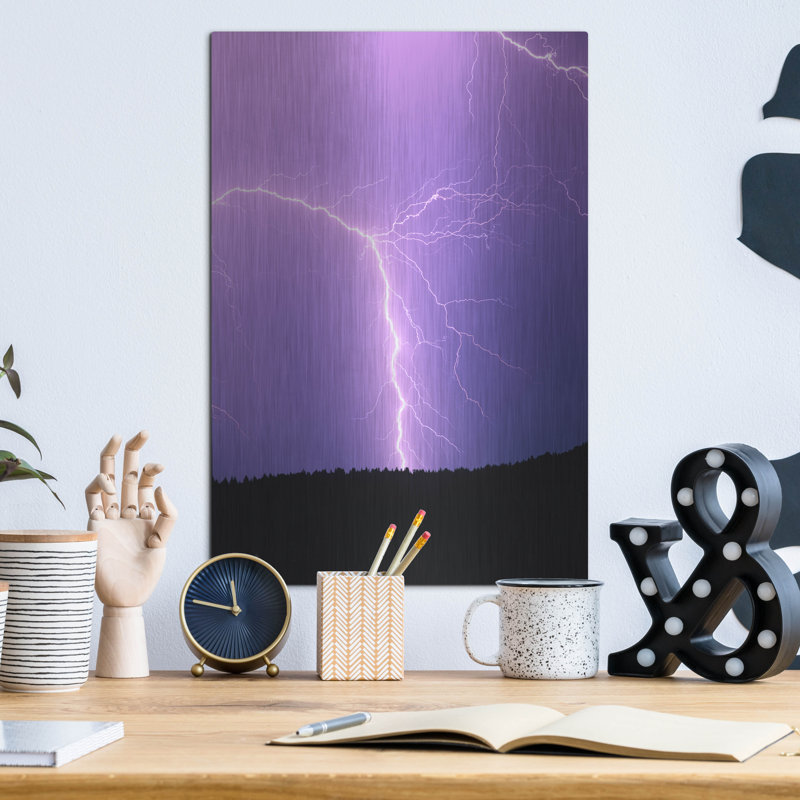«Lightning II» par Dennis Frates, H 16 po x l 12 po