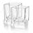 JoyJolt Carre Square Whiskey Glass, 10oz.