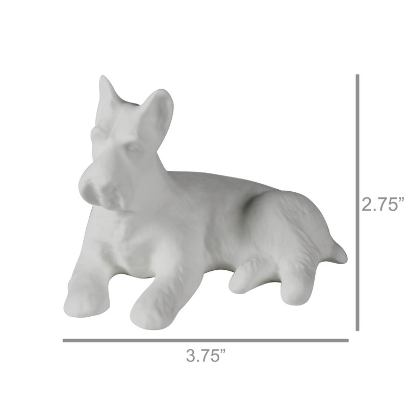 Schnauzer Dog Figurine