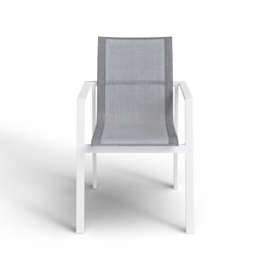 Placido Stacking Patio Dining Armchair