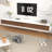 94.53" Wall-Mounted/Floor Standing TV Stand For Tvs Up To 100", Floating Media Console With 2 Drawers And 2 Cabinets
